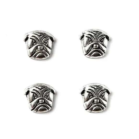 Bulldog Tuxedo Shirt Studs - Picture 1 of 4